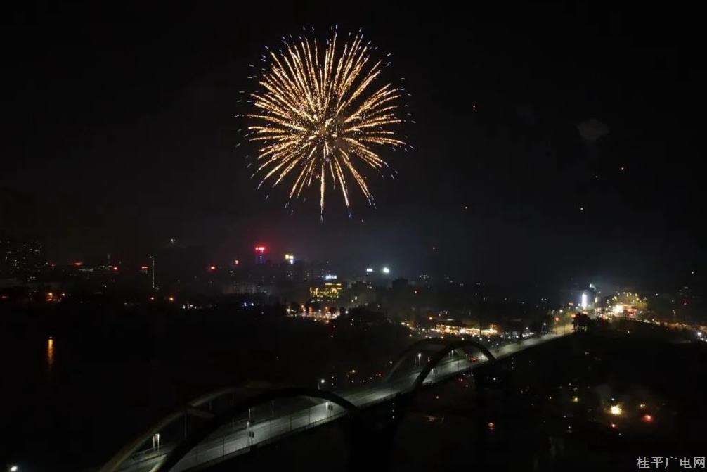 元旦烟花跨年夜 欢天喜地迎新年