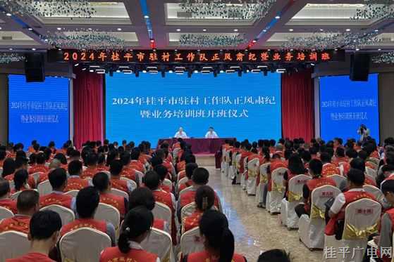 我市成功举办2024年驻村工作队正风肃纪暨业务培训班